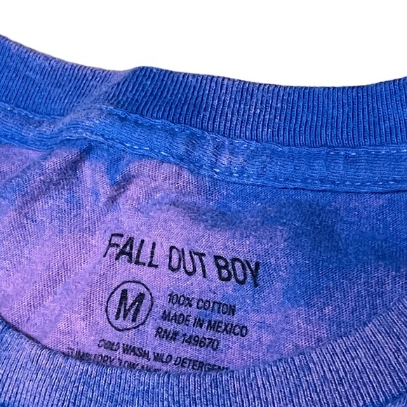 FALL OUT BOY MANIA PURPLE FADE SHIRT ♡ - Picture 3 of 4